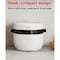 Instant Brands Instant White 20 cups Programmable Rice Cooker and Food Steamer 140-5003-01 - alternate 3